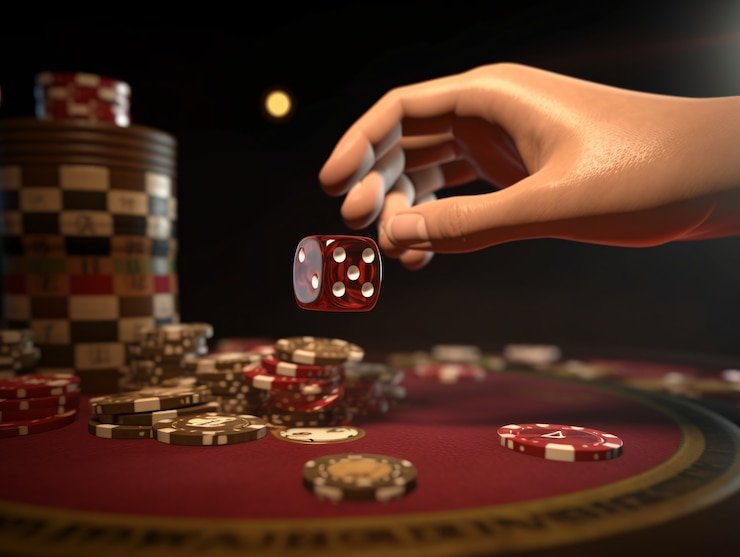 Community cards dibuka secara bertahap oleh dealer Dealer membuka kartu community di Texas Hold'em Bonus lite toto